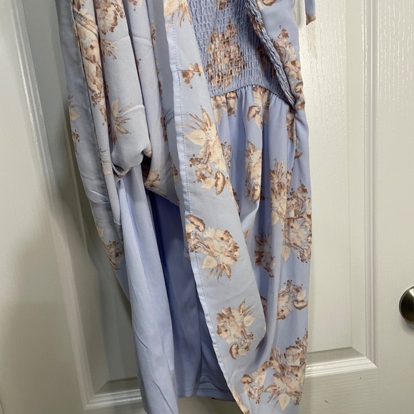 Blue floral dress - Picture 2 of 5